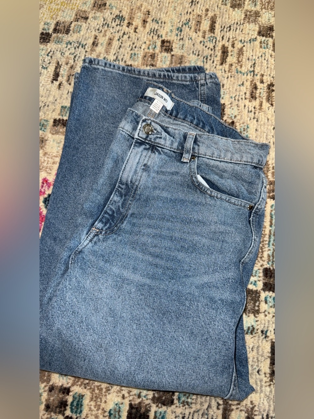 Jason Wu Medium Blue wide leg Denim Jeans